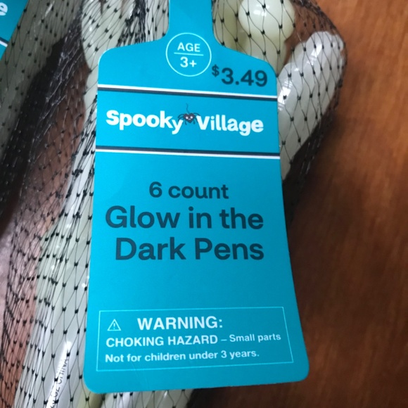 Halloween Spooky Village Glow in the Dark Pens - Picture 2 of 5